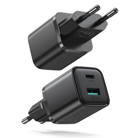 Joyroom L-QP207 Travel series 20W dual ports Mini fast charger EU