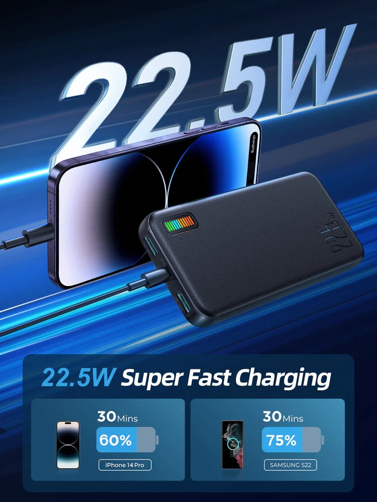 Joyroom JR-QP194 10000MAH 22.5W Fast Charging PowerBank