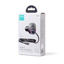 Joyroom CL20 4 In 1 PD Fast Car Charger With Coiled Lightning Cable
