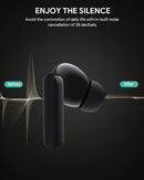 Aukey True Wireless Earbuds Active Noise Cancelling, IPX5 Waterproof (EP-M1NC)