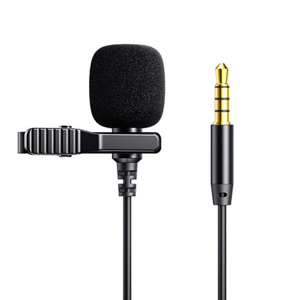 JR-LM1 Mini Professional Lavalier Lapel Microphone for Phone