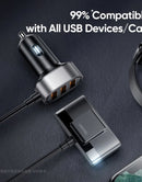 Joyroom JR-CL03 6.2A Multi 5 Ports USB Smart Car Charger