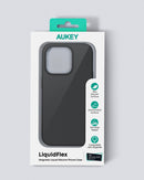 Aukey Iphone 15 Pro Max 6.7-inch Silicon Magnetic Liquid Phone Case Compatible with MagSafe (PC-GJ10D)